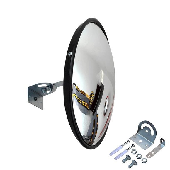LH-GUARD Convex Corner Mirror - 12" - Picture 1 of 7
